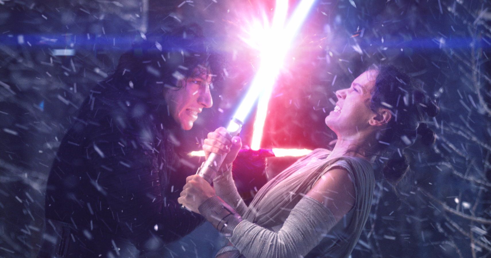 Star Wars Rey Lightsaber Fight -