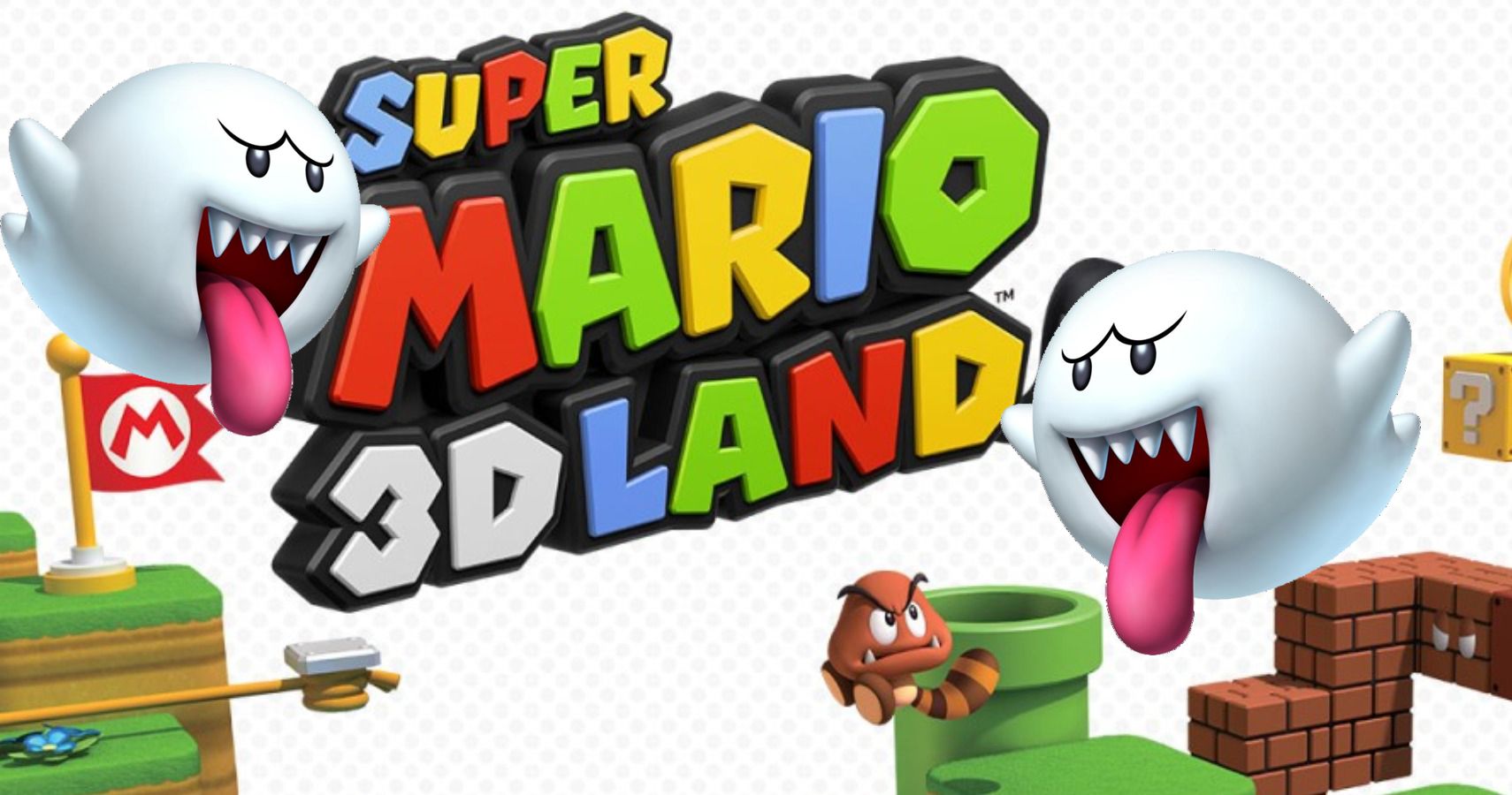 Super Mario 3D Land Cover Haunted