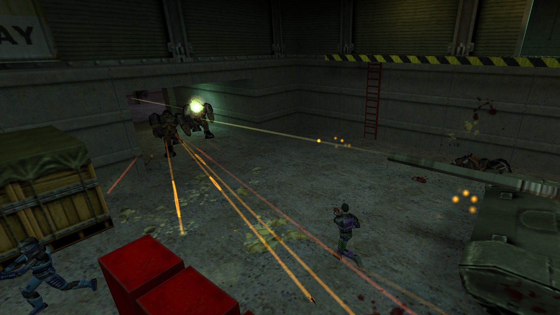 Screenshot of Half-Life mod gameplay
