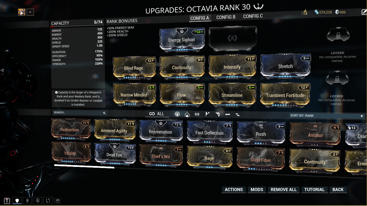 warframe most important mods