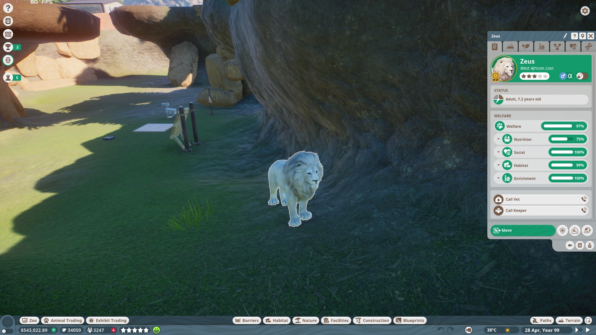 alpha animal in Planet Zoo