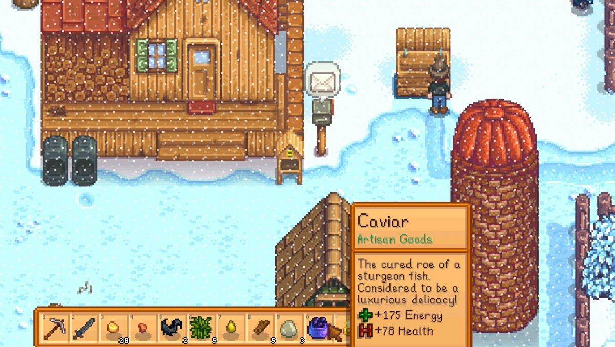 stardew valley caviar in an inventory 
