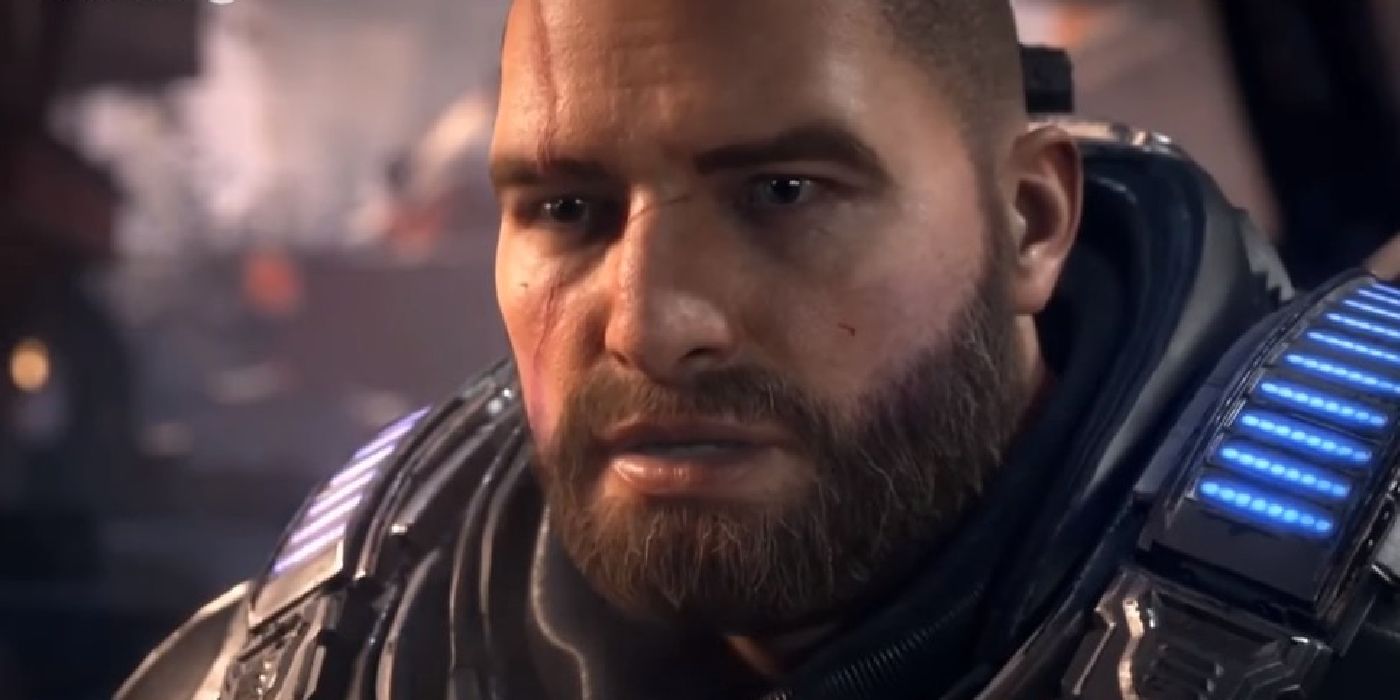 Gears 5 Screenshot Of JD's Face