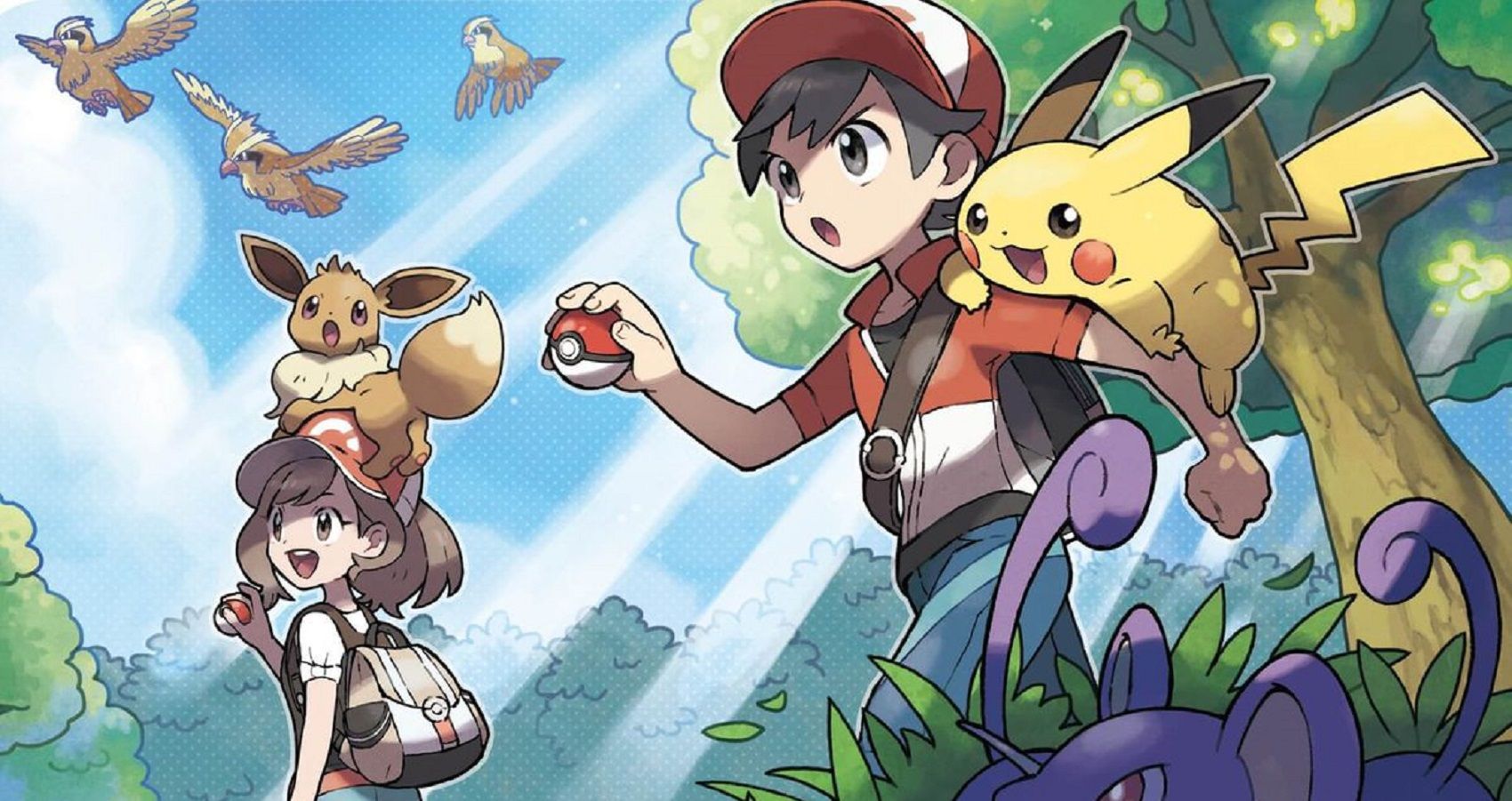 Pokémon Lets Go Pikachu And Lets Go Eevee Vs Firered