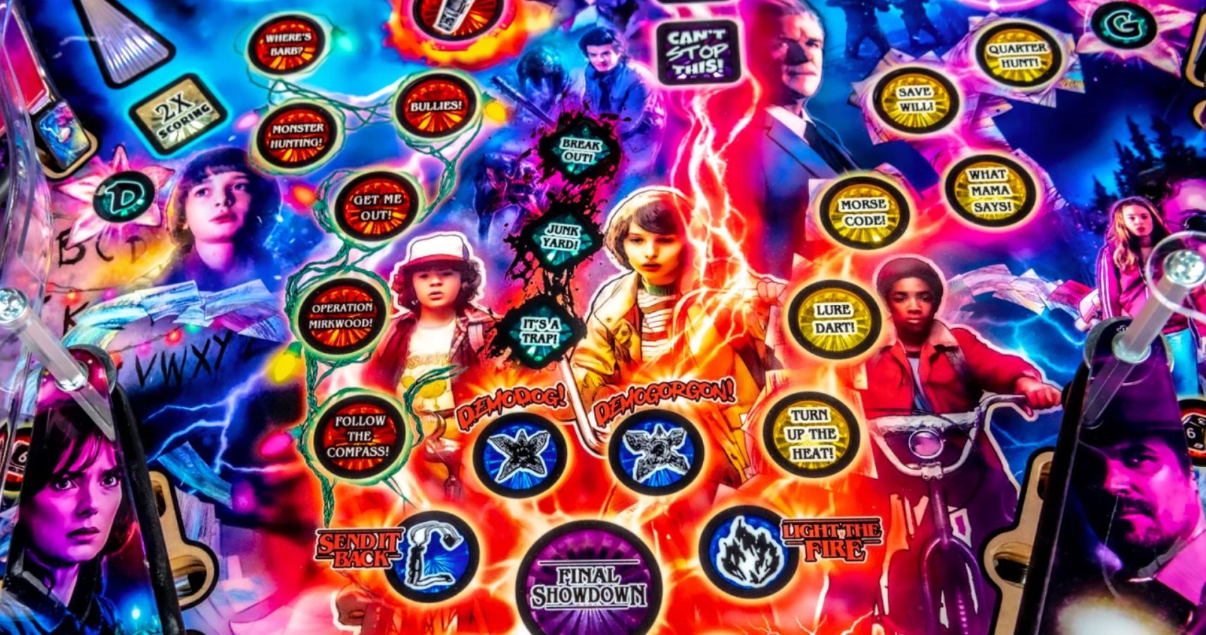 New Stranger Things Pinball Machine Is Out Of This World