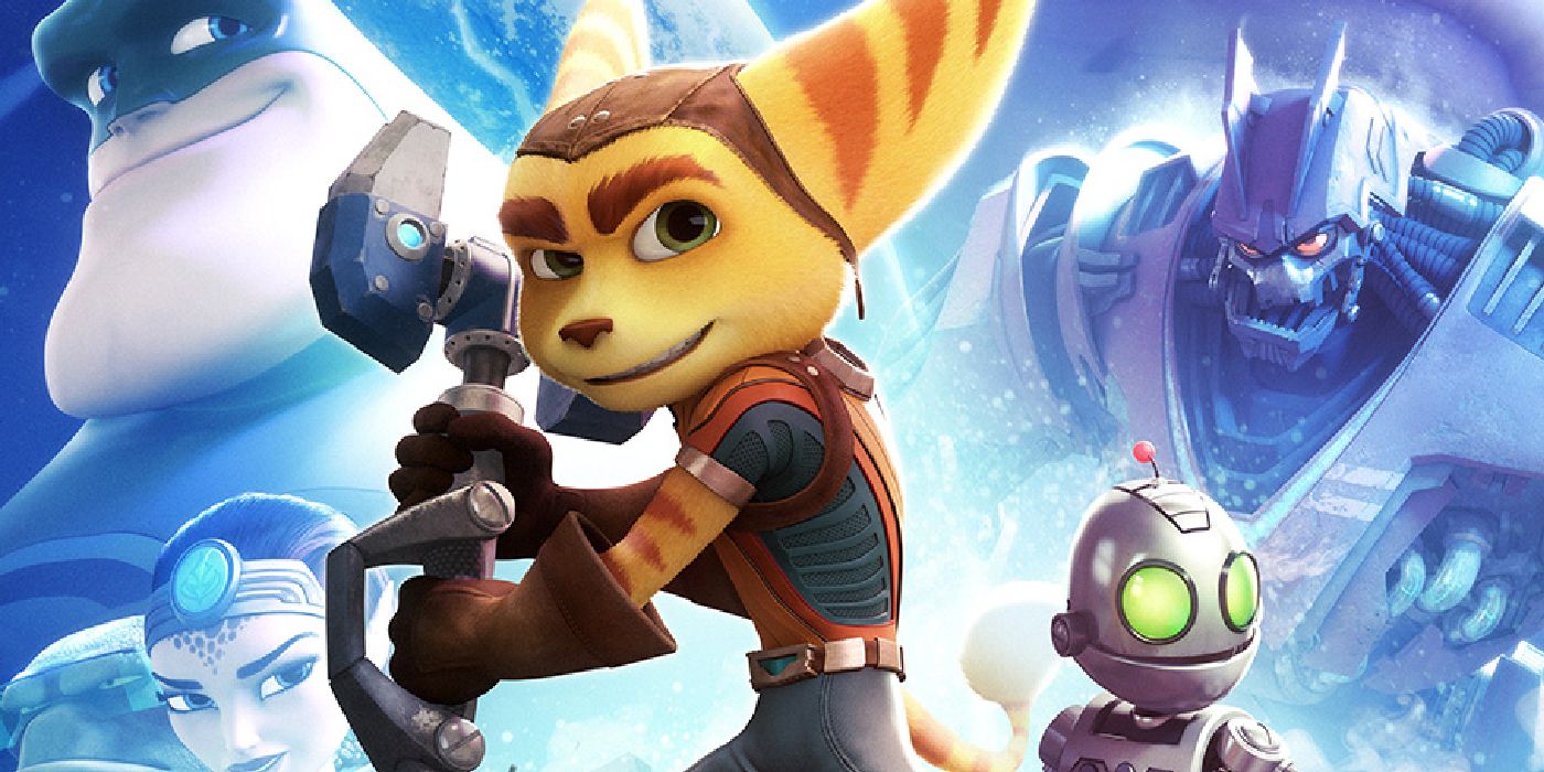 Ratchet And Clank character art for 2016 Reboot