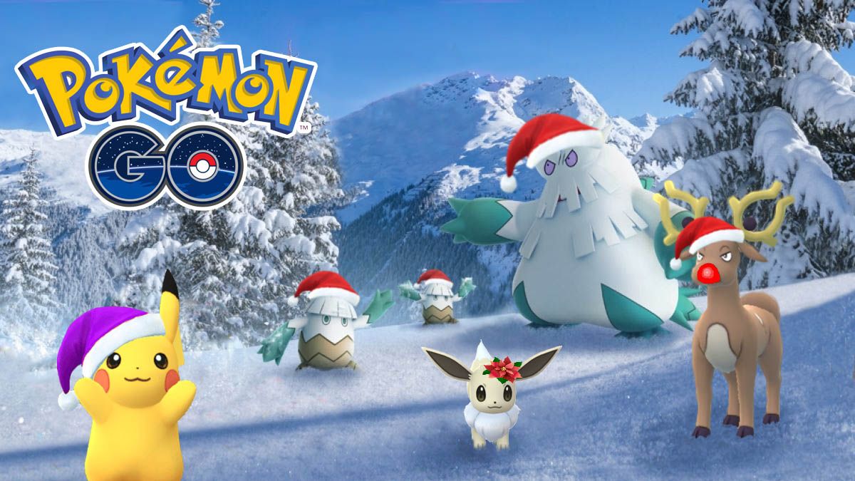 pokemon go holiday pikachu