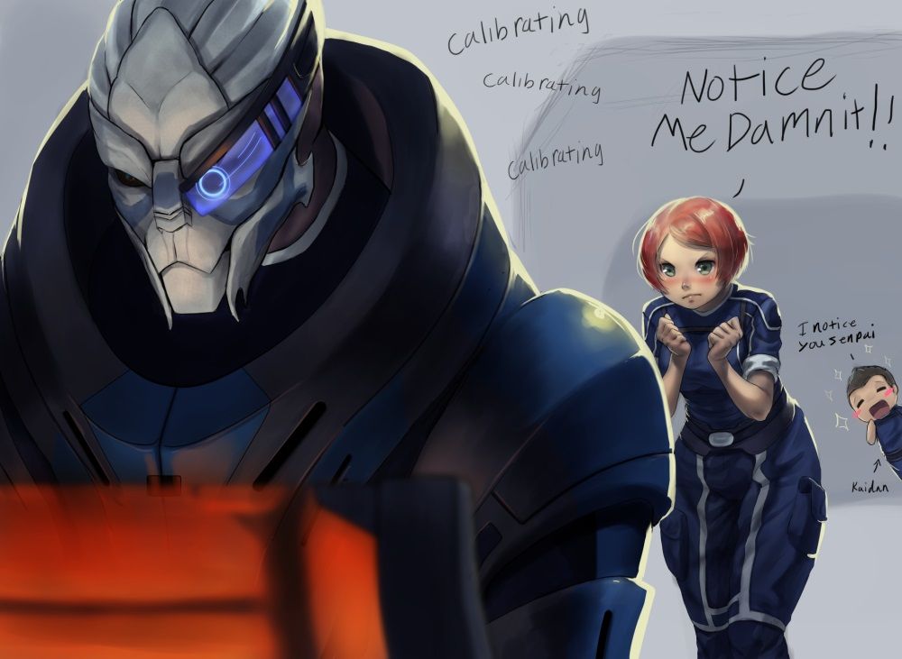 Mass Effect: 10 Beautiful Pieces Of Relationship Fan Art