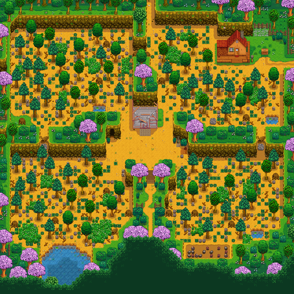 the four corners in stardew valley