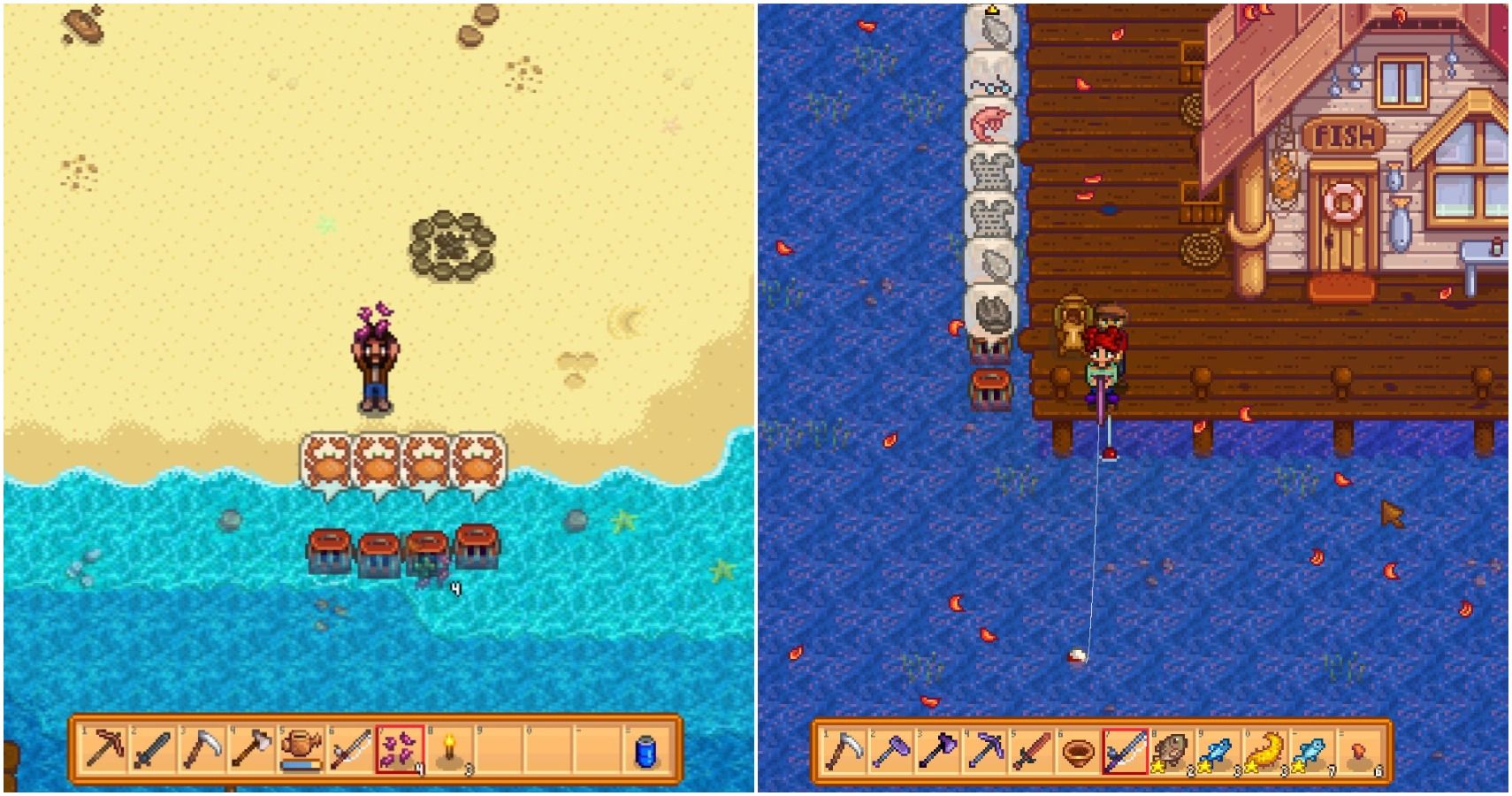 stardew valley fishing with bait guide