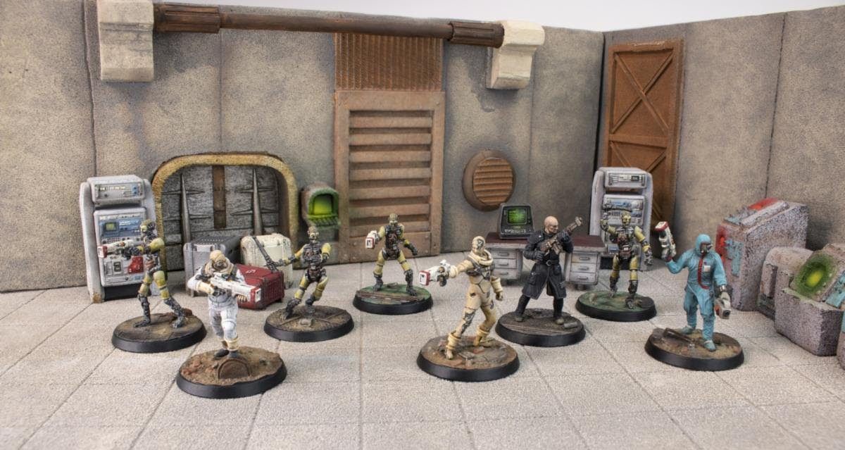 Fallout Wasteland Warfare Adds The Institute And… Work Benches