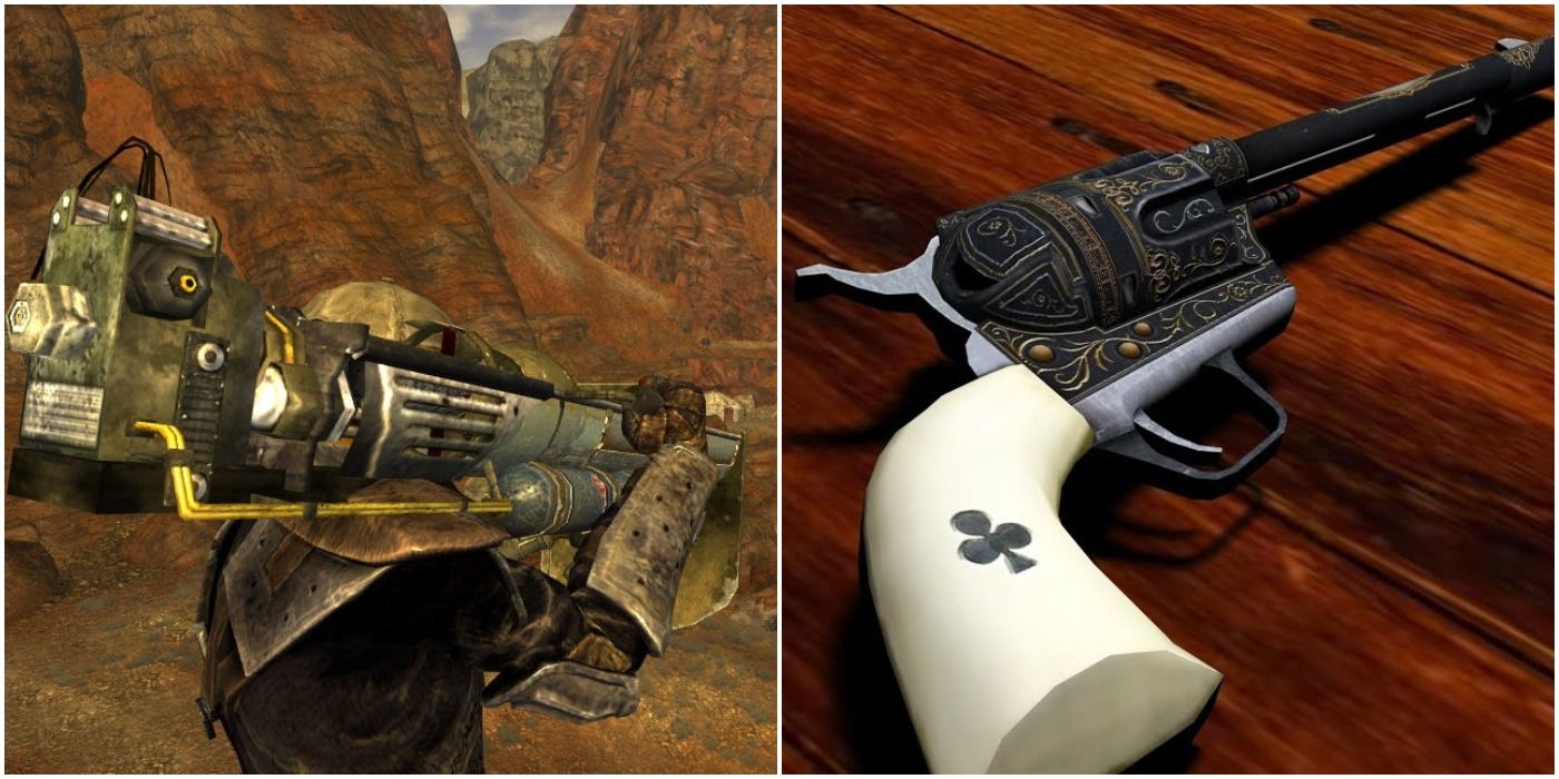 Fallout New Vegas Best Unique Weapons Where To Find Them