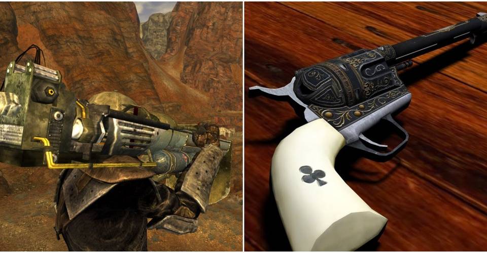 Fallout New Vegas Best Unique Weapons Where To Find Them Fallout New Vegas Best Unique Weapons Where To Find Them