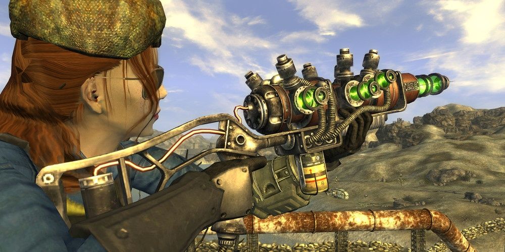 fallout new vegas best energy weapon