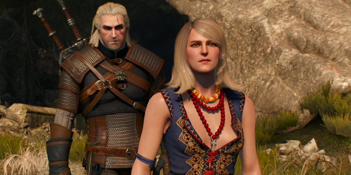 Keira Metz and Geralt