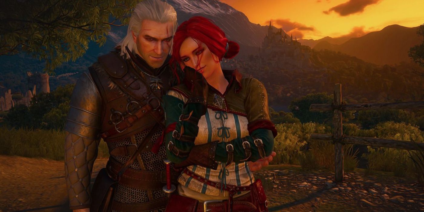 Geralt and Triss