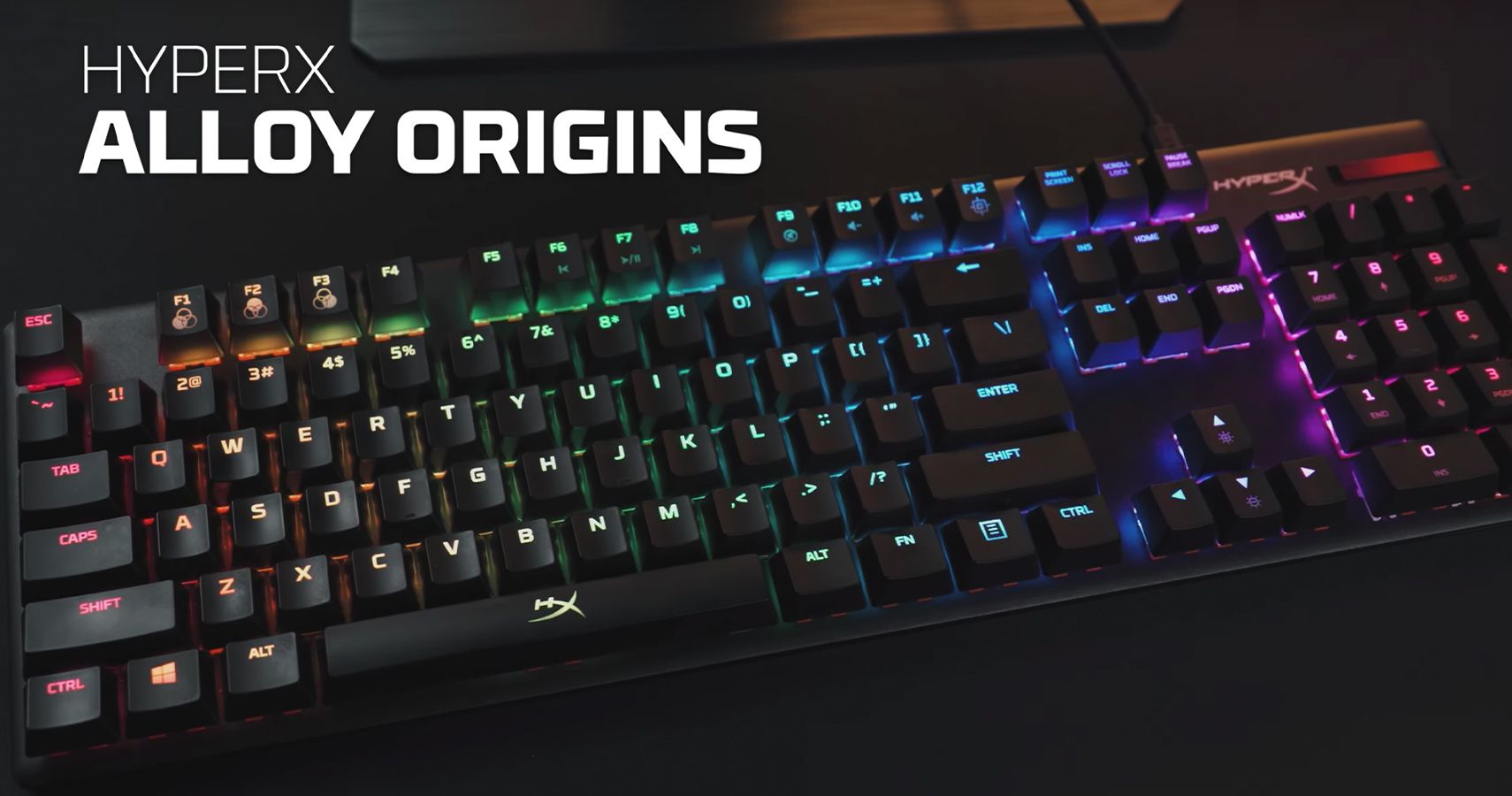 HyperX Alloy Origins With Aqua Keyboard Switches Review A Tactile Approach To Smoother Gameplay