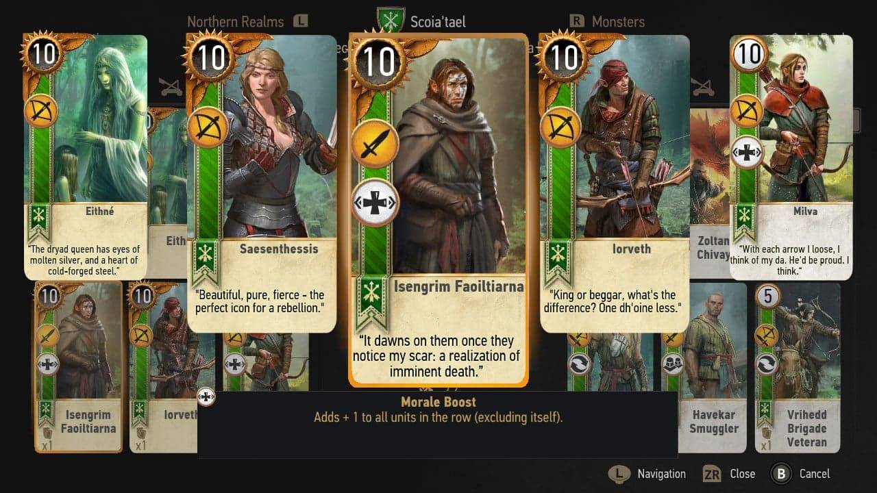 The Witcher 3 15 Best Gwent Cards In The Game Ranked