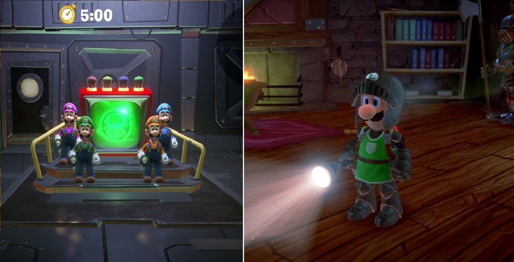 Ending for Luigi's Mansion (Nintendo Gamecube)