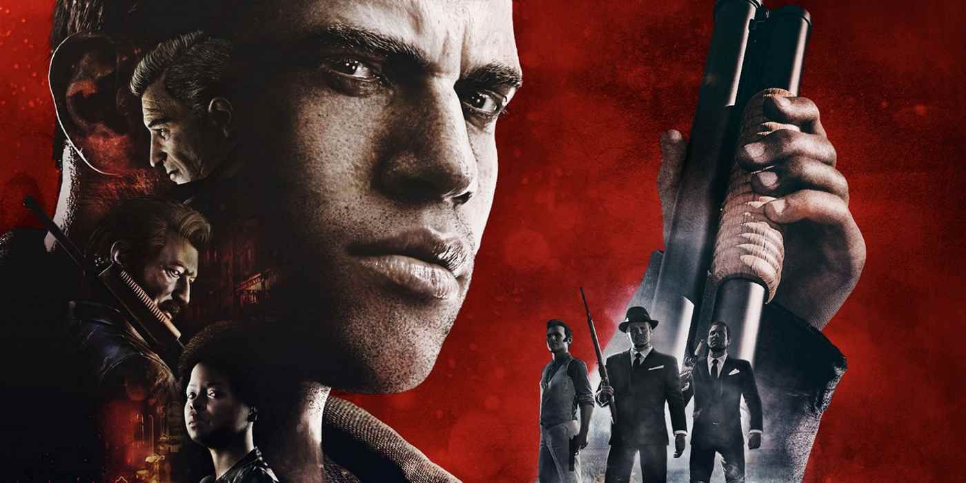Mafia 3 art of Lincoln and other characters