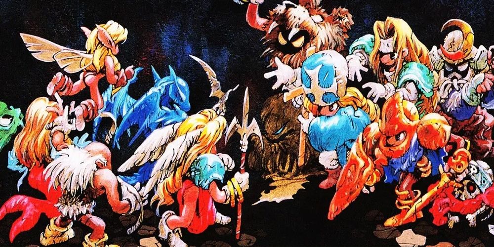 Ogre Battle: March Of The Black Queen official art 