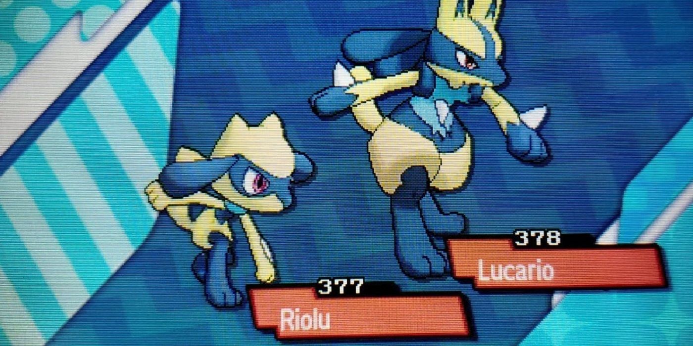 Lucario shiny gen 4 pokemon sinnoh