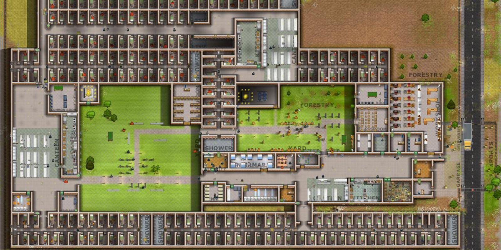 the best prison architect layout