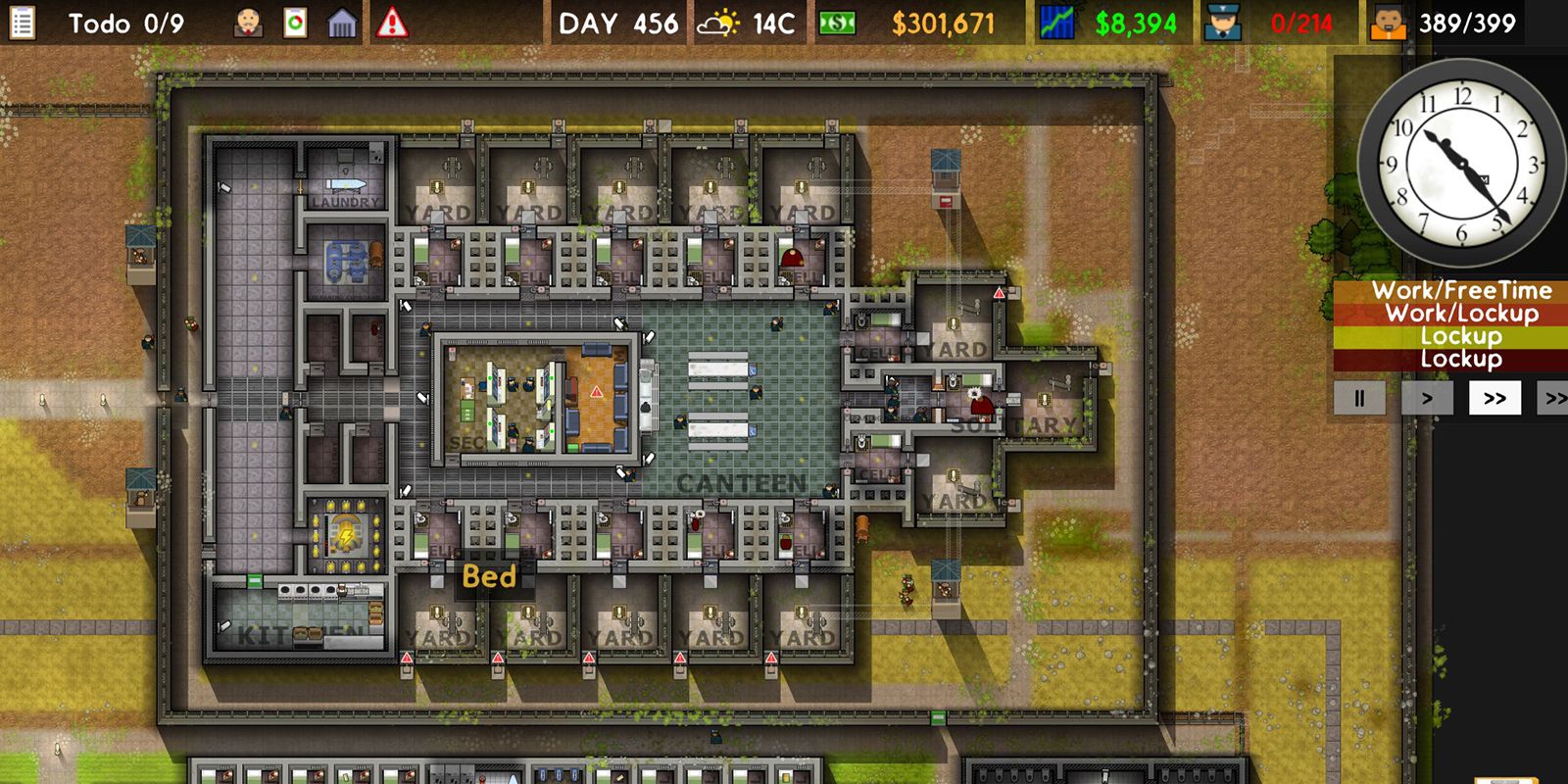 prison architect design