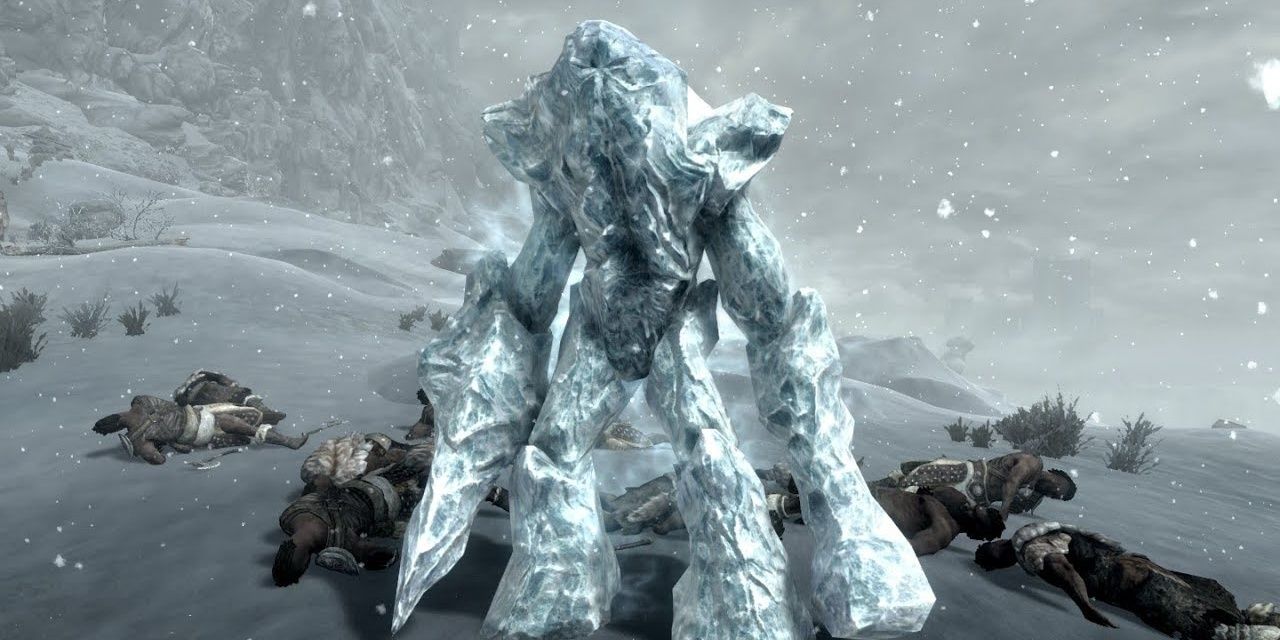 Skyrim Conjure Frost Atronach