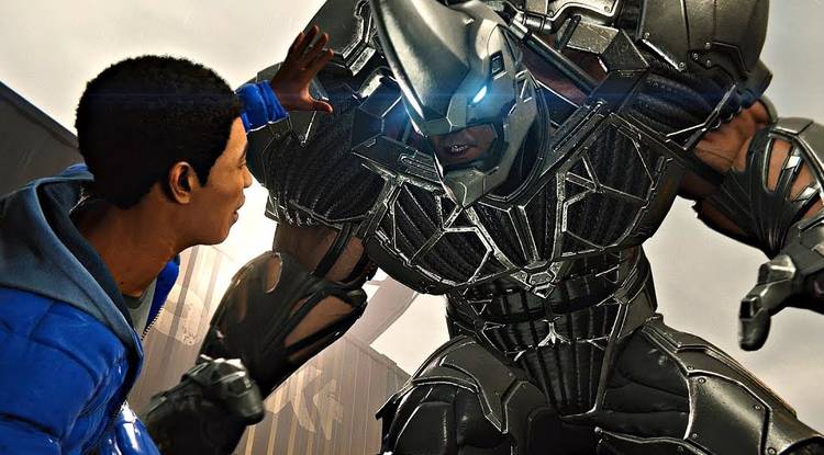 Spider-Man-PS4-Rhino-and-Miles-Morales.jpg (750×375)
