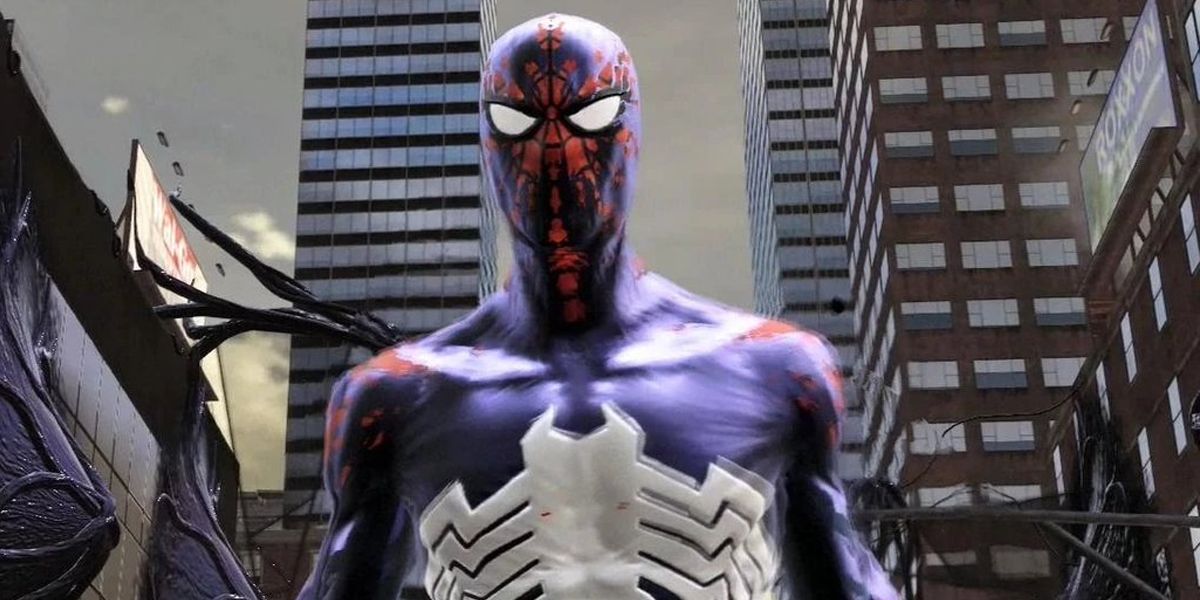 Spider-Man Web of Shadows Symbiote Suit