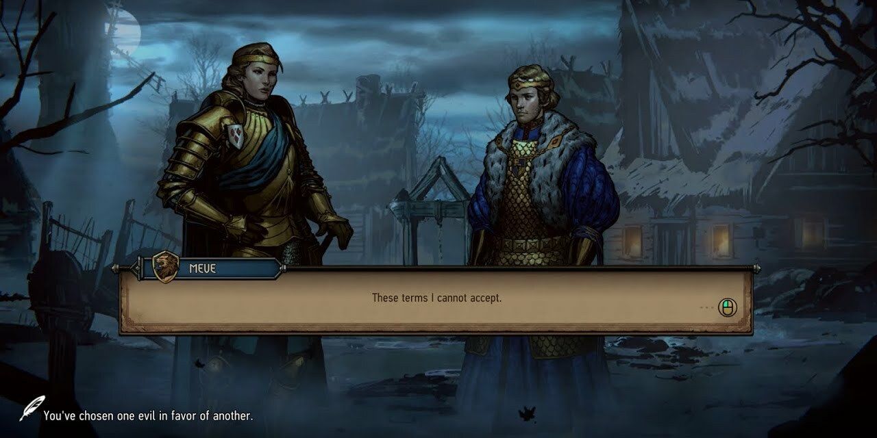 Thronebreaker Villem Choice