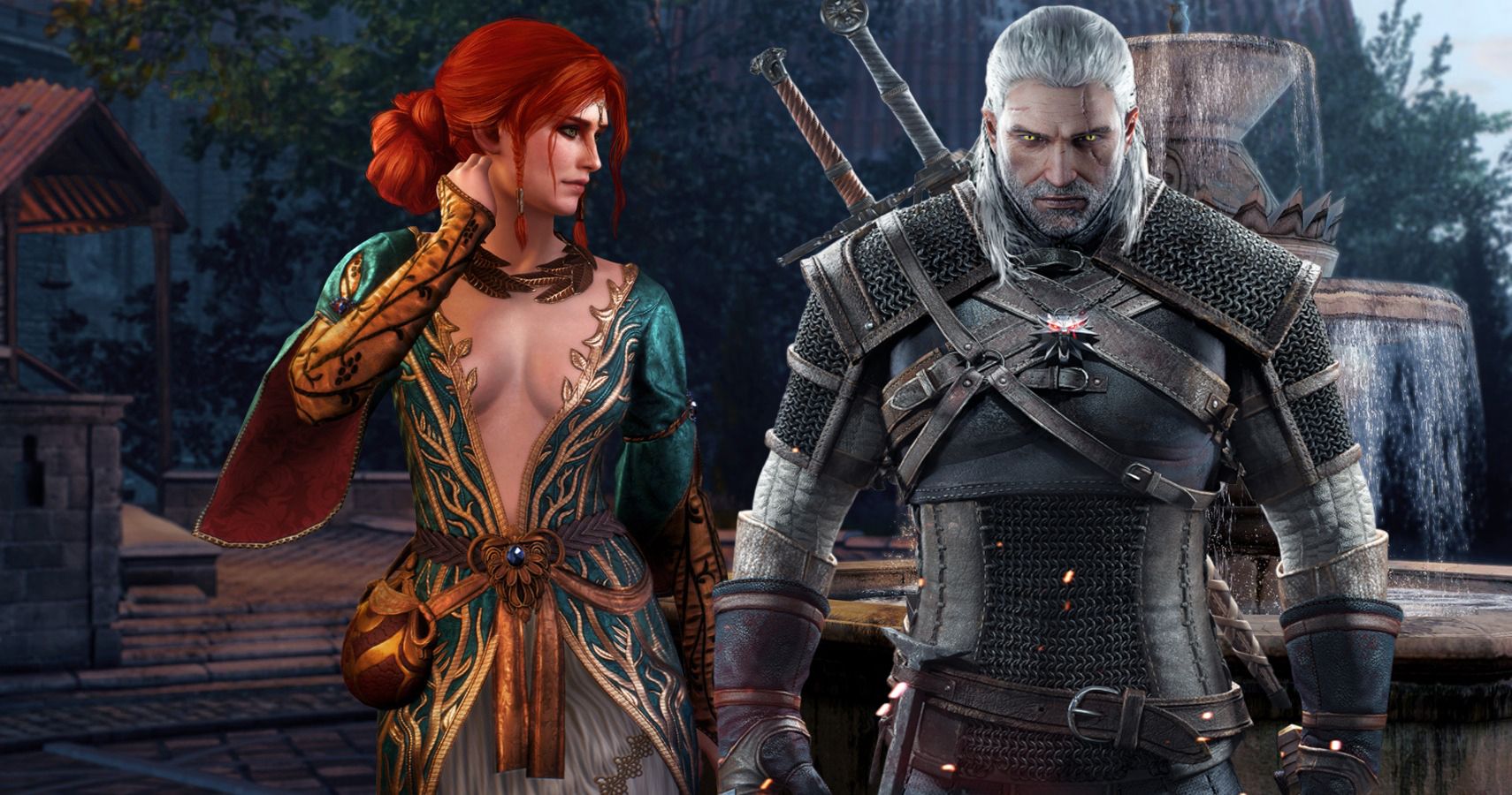 Triss Geralt Romance Cover