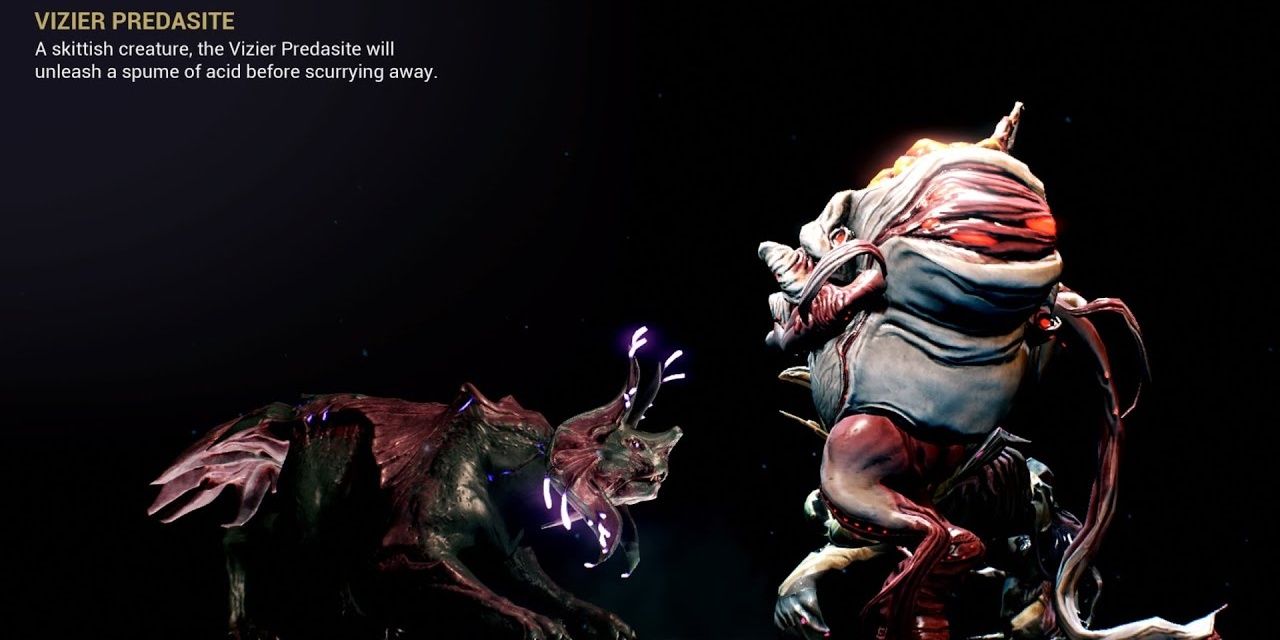 Warframe Vizier Predasite Kubrow image.