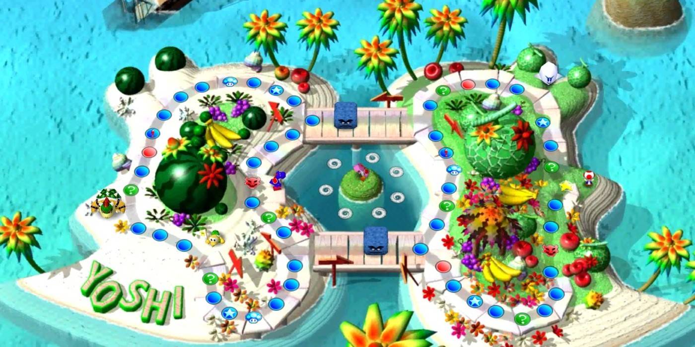 10 Best Board Games Stages In Mario Party Ranked Mario Party 3 Maps