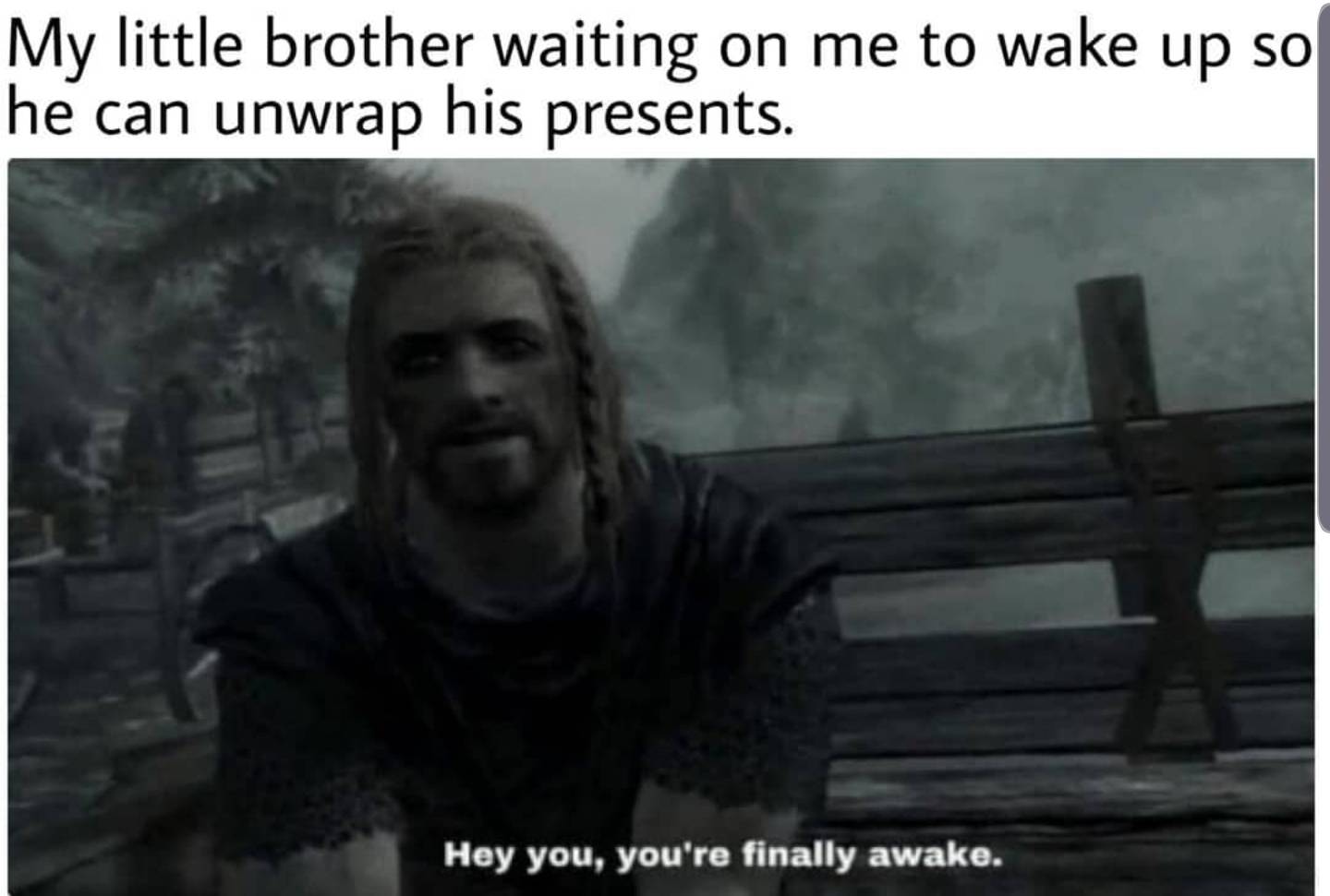 Skyrim 10 Most Hilarious You Re Finally Awake Memes Skyrim 10 Most Hilarious You Re Finally Awake Memes