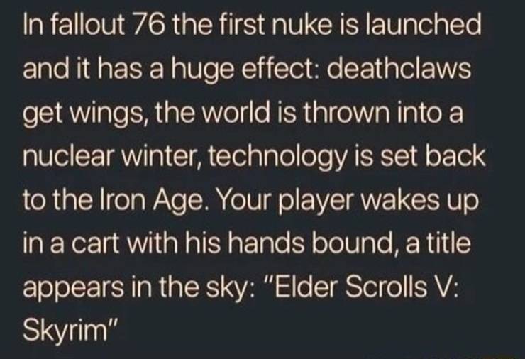 Skyrim 10 Most Hilarious You Re Finally Awake Memes Thegamer