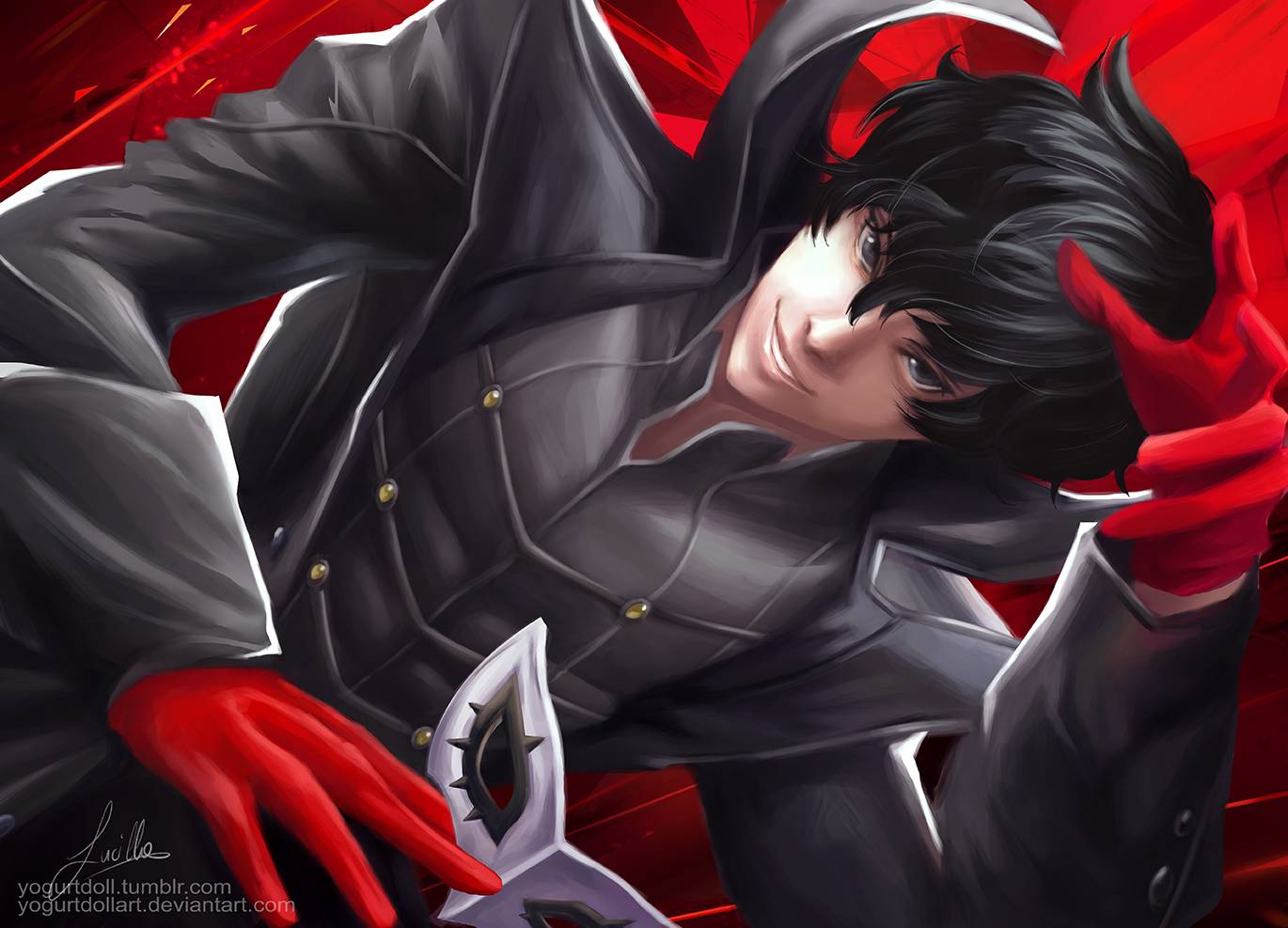 Persona 5 10 Works Of Joker Fan Art That We Love Persona 5 10 Works Of Joker Fan Art That We Love