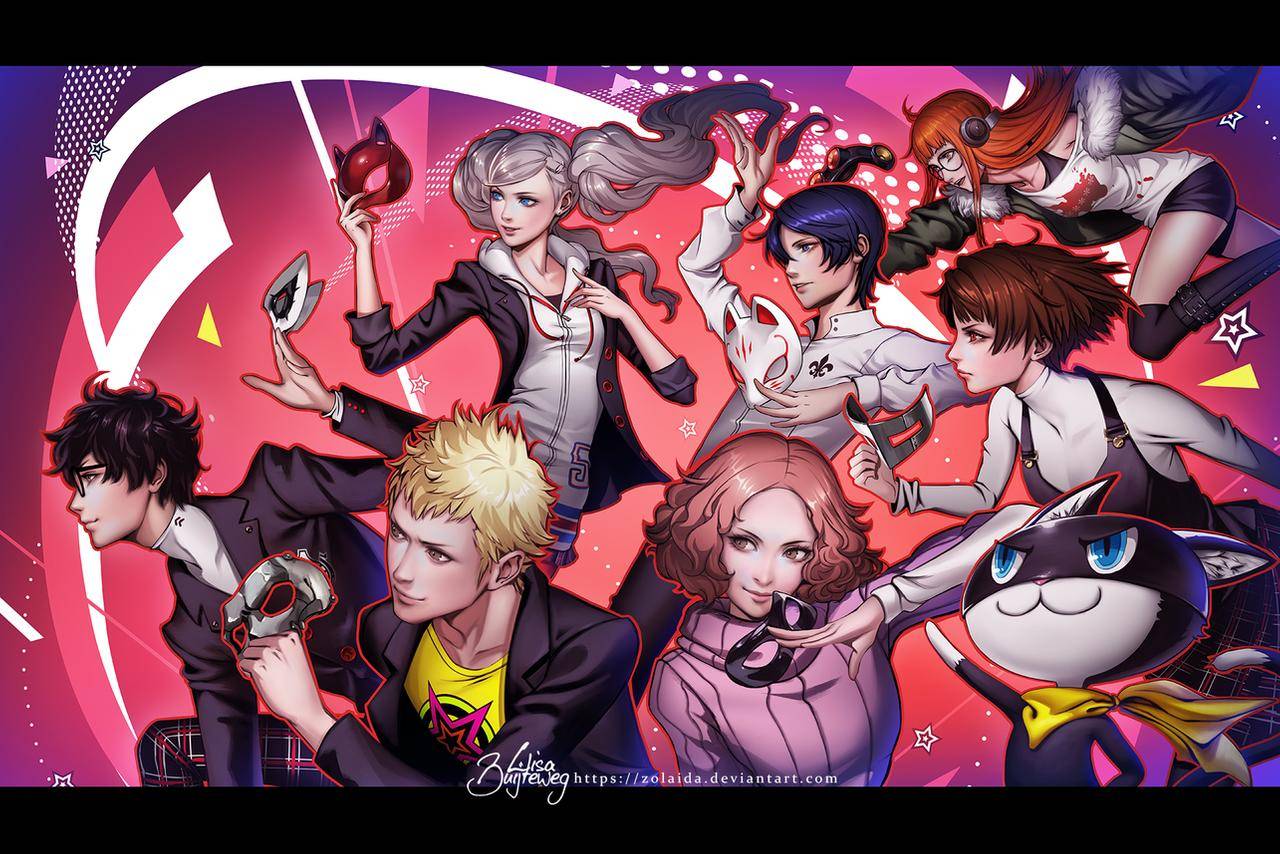 Persona 5 10 Works Of Joker Fan Art That We Love Persona 5 10 Works Of Joker Fan Art That We Love