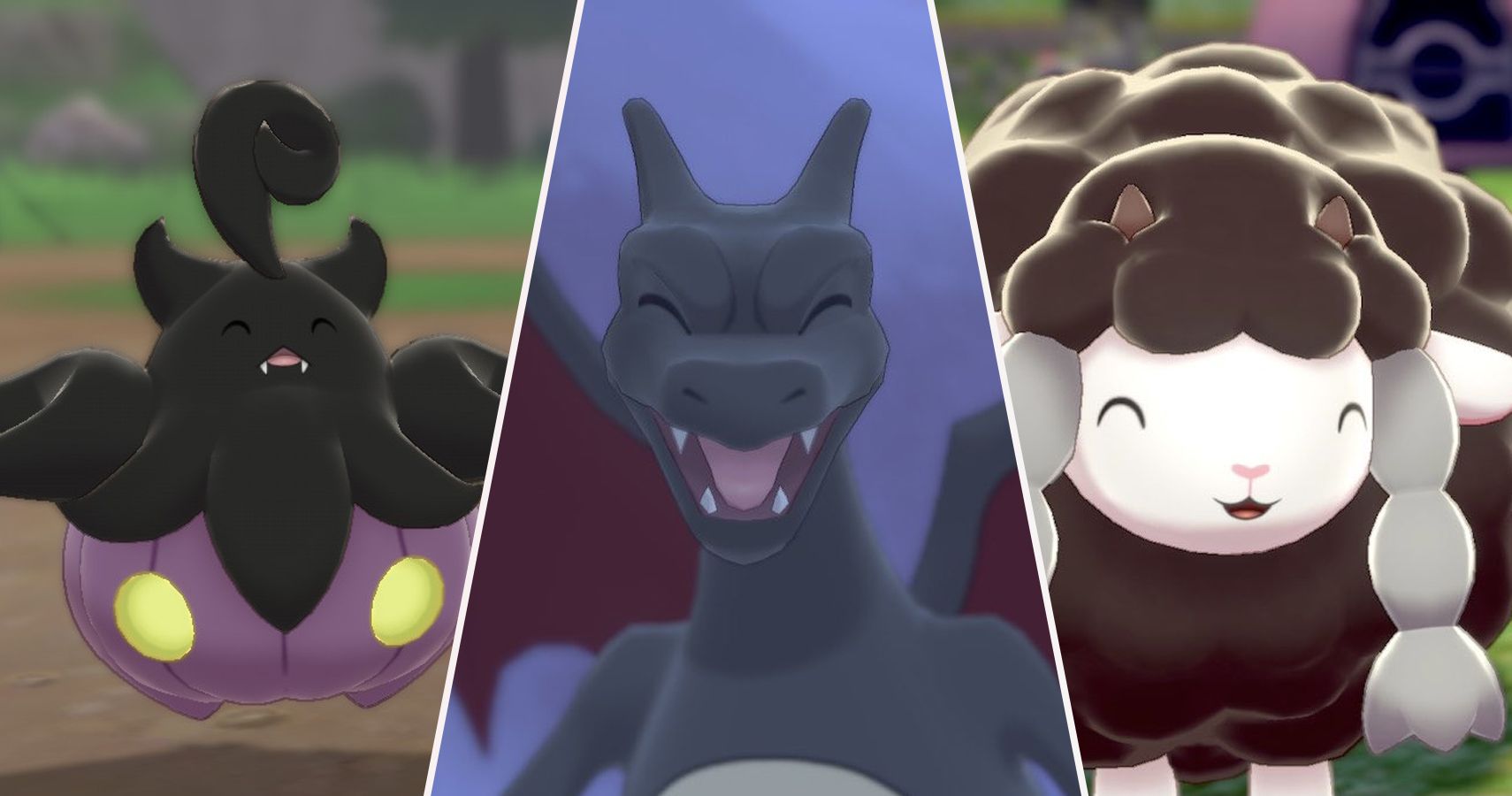 Pokemon: The Best Black-Themed Shiny Forms, Ranked
