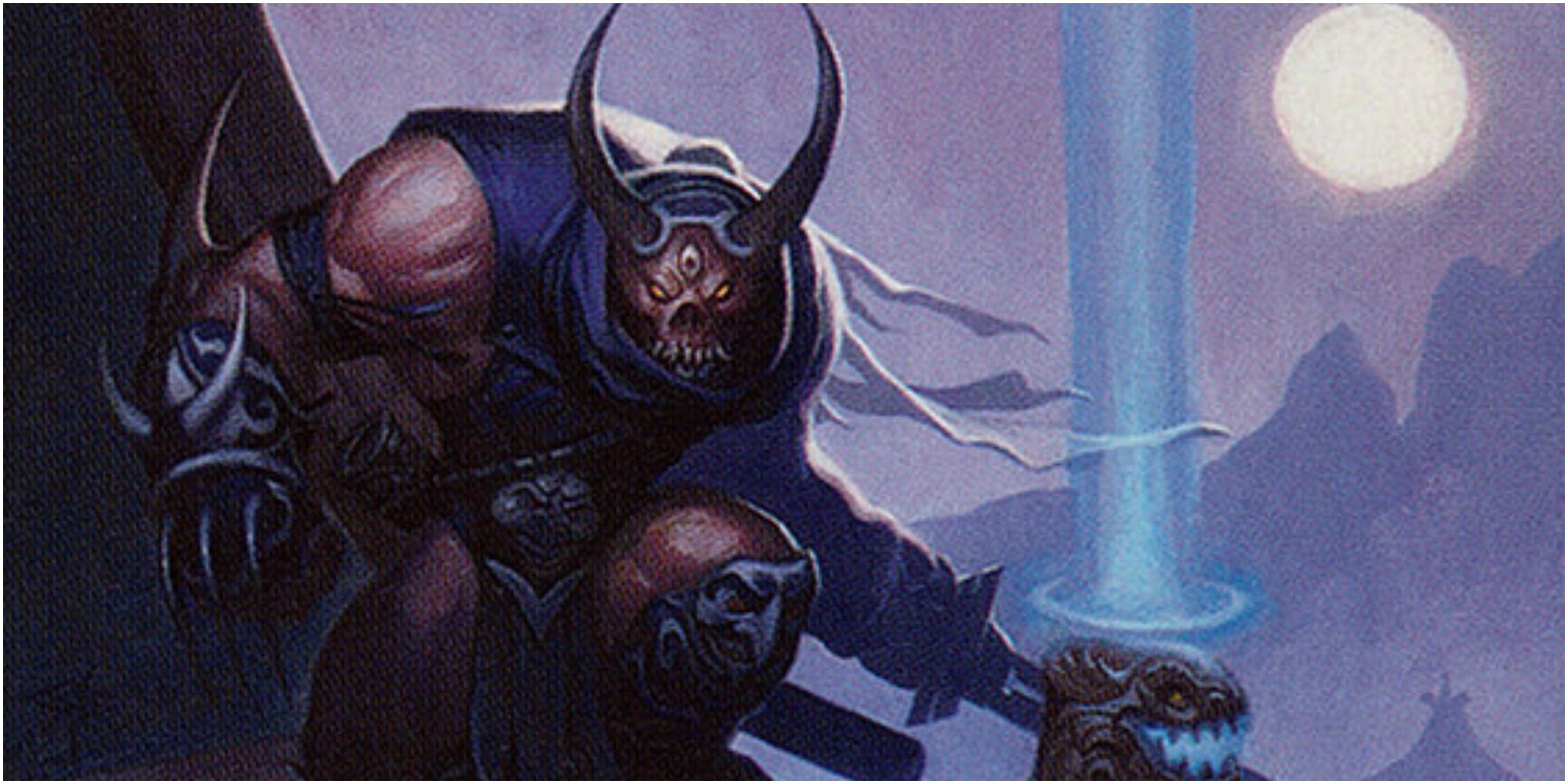 Magic The Gathering Silent Blade Oni card art