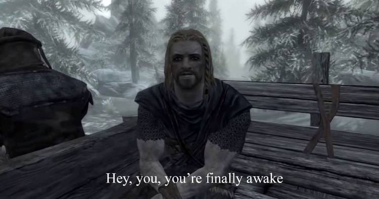 Skyrim 10 Most Hilarious You Re Finally Awake Memes Skyrim 10 Most Hilarious You Re Finally Awake Memes