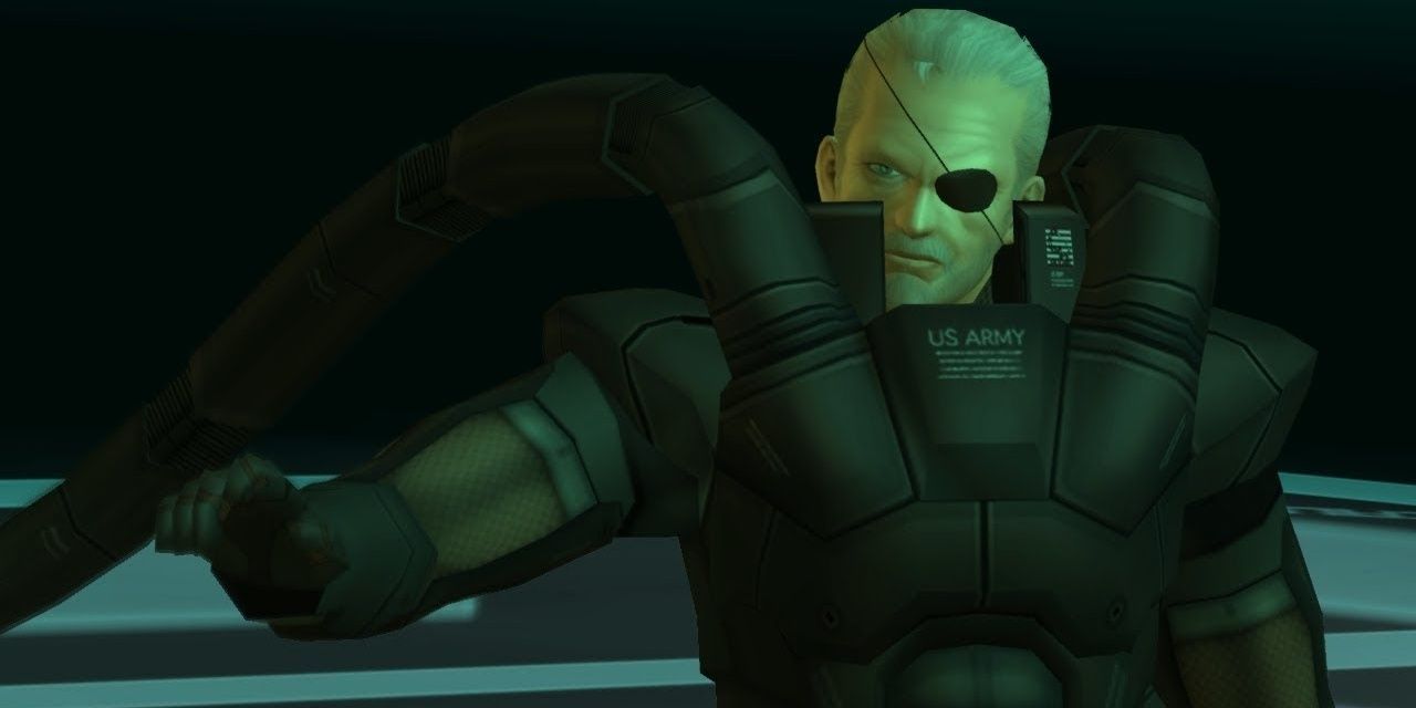 Metal Gear Solid 2's Solidus Snake