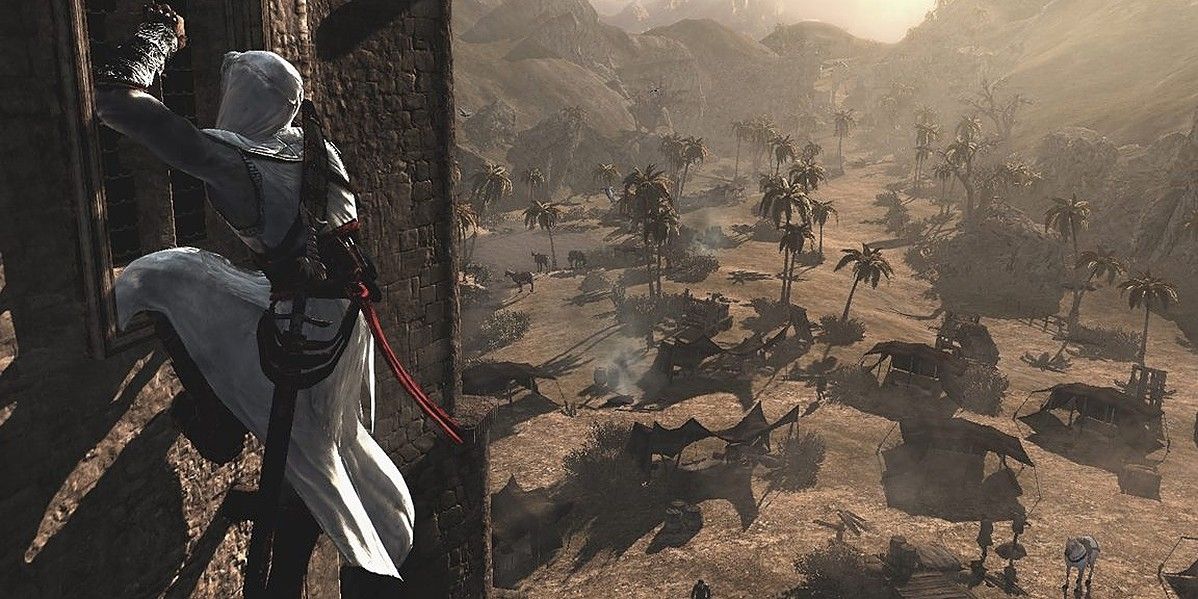 Screenshot Assassin's Creed Altair Climbing