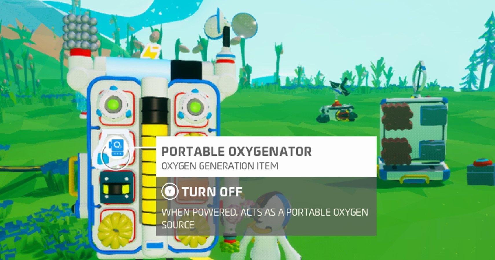 Astroneer Screen for portable generator