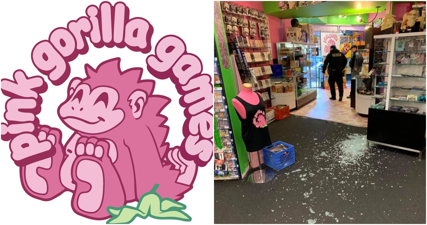 World famous Gaming Store Pink Gorilla Was Robbed Last Weekend