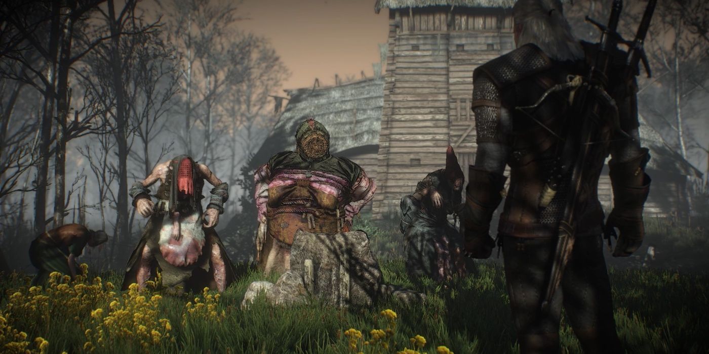 Witcher 3 Geralt and the Crones