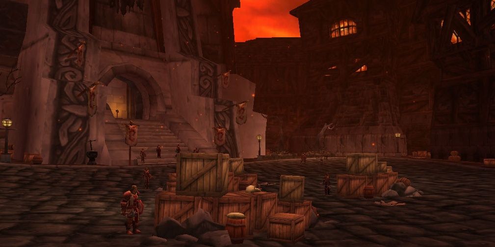Crusaders'_Square_Stratholme_Warcraft screenshot
