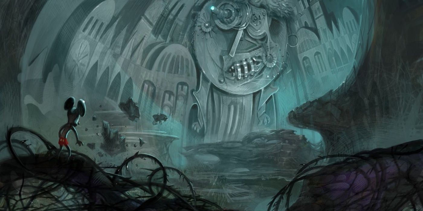 10 Magical Pieces Of Epic Mickey Concept Art