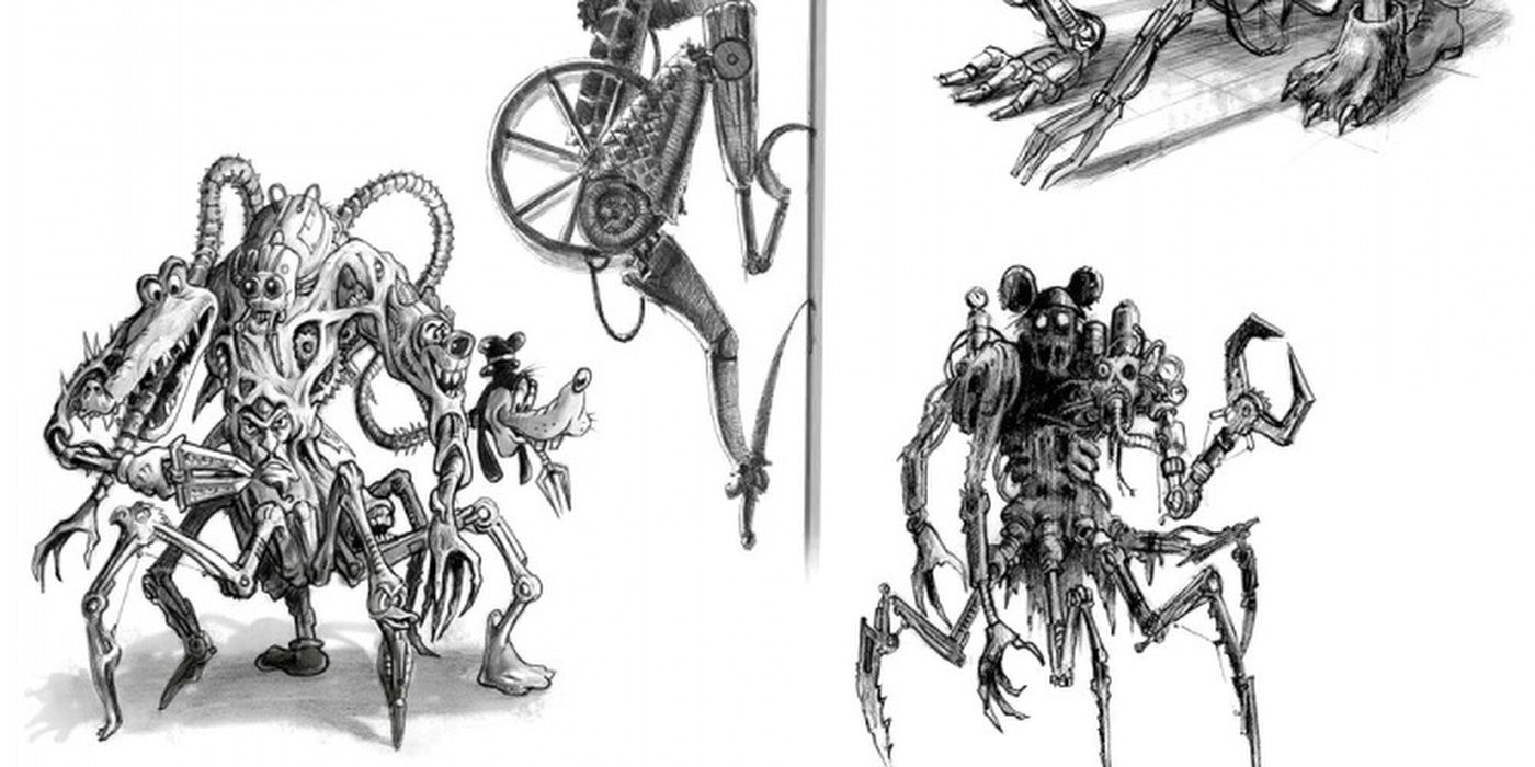 Epic mickey concept art discount